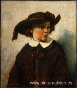 retrato, de, un, niña retrato, de, un, niña