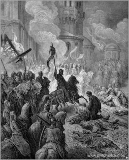 Entrada de los cruzados a Constantinopla en 1204 Entrada de los cruzados a Constantinopla en 1204