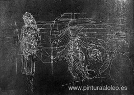 Sin título (Retrato a doble cara de Unica Zürn) (verso) Sin título (Retrato a doble cara de Unica Zürn) (verso)