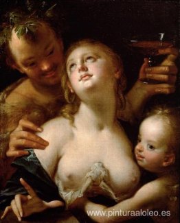 Baco, Venus y Cupido Baco, Venus y Cupido