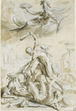 Hércules venciendo los vicios Hércules venciendo los vicios