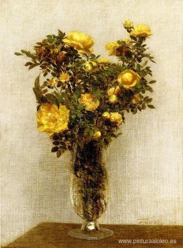Rosas sobre terciopelo dorado Rosas sobre terciopelo dorado