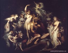 Titania y fondo Titania y fondo