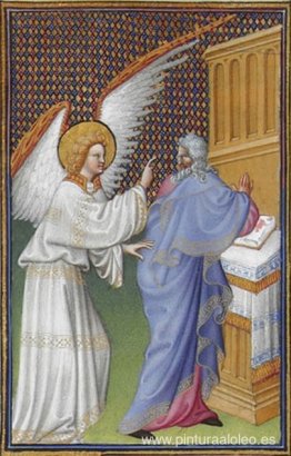El arcángel Gabriel se aparece a Zacarías El arcángel Gabriel se aparece a Zacarías