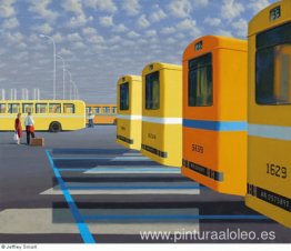 La estación de autobuses de la ciudad La estación de autobuses de la ciudad