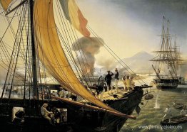 Escena de la expedición mexicana en 1838. Escena de la expedición mexicana en 1838.