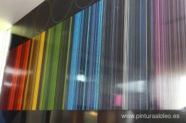 Mural en el vestíbulo de los Fundadores en Hamilton Mural en el vestíbulo de los Fundadores en Hamilton