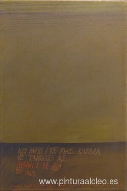 Kei Muri I Te Awe Kapara (La sombra detrás de la cara tatuada) Kei Muri I Te Awe Kapara (La sombra detrás de la cara tatuada)