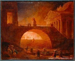 El incendio de Roma, 18 de julio del 64 d.C. El incendio de Roma, 18 de julio del 64 d.C.