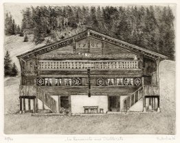 Chalet 'La Renoncule' anno 1791 Les Diablerets Vaud Suiza Chalet 'La Renoncule' anno 1791 Les Diablerets Vaud Suiza