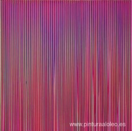 Líneas vertidas: violeta claro, verde, azul, rojo, violeta Líneas vertidas: violeta claro, verde, azul, rojo, violeta