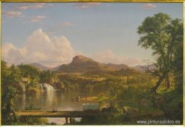 Paisaje de Nueva Inglaterra Paisaje de Nueva Inglaterra