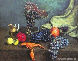 Bodegón. Uva, limón y cáncer Bodegón. Uva, limón y cáncer