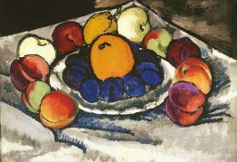 fruta en el plato fruta en el plato
