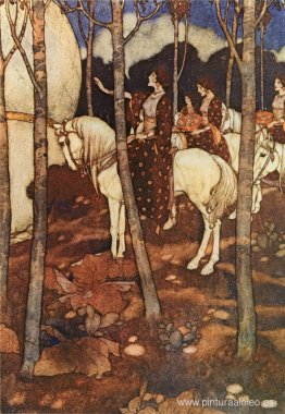 Las mil y una noches, doncellas sobre caballos blancos Las mil y una noches, doncellas sobre caballos blancos