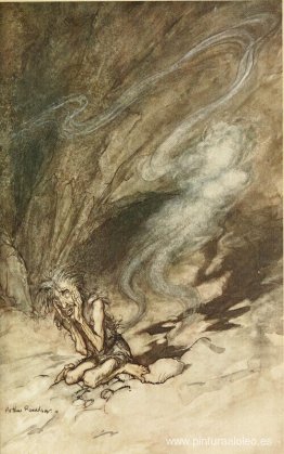 Mime se retuerce bajo los azotes que recibe Mime se retuerce bajo los azotes que recibe