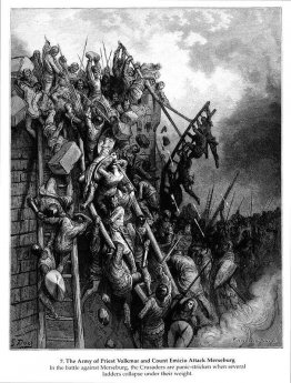 El ejército del sacerdote Volkmar y el conde Emocio atacan Merse El ejército del sacerdote Volkmar y el conde Emocio atacan Merse