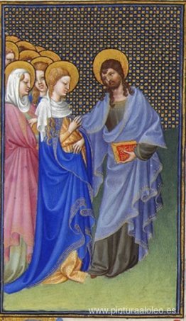 David prevé el matrimonio místico de Cristo y la Iglesia David prevé el matrimonio místico de Cristo y la Iglesia