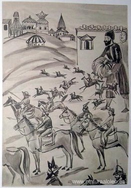 Ilustración de "cuentos populares armenios" Ilustración de "cuentos populares armenios"