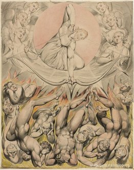 El lanzamiento de los ángeles rebeldes al infierno El lanzamiento de los ángeles rebeldes al infierno