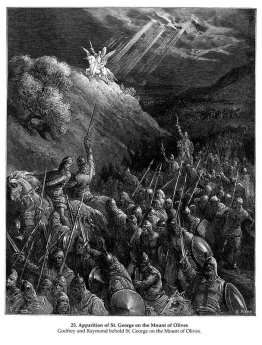 Aparición de San Jorge en el Monte de los Olivos_GustaveDore_sqs Aparición de San Jorge en el Monte de los Olivos_GustaveDore_sqs