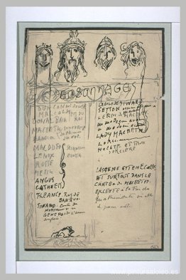 Proyecto de frontispicio para Macbeth Proyecto de frontispicio para Macbeth