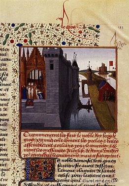 Coronación de Luis VI Coronación de Luis VI