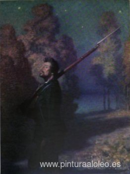 Ilustración para el poema La guardia de piquetes Ilustración para el poema La guardia de piquetes