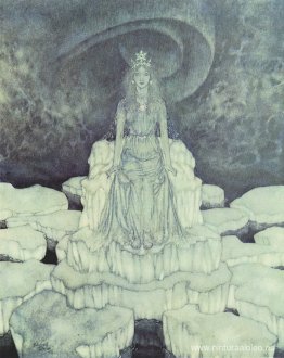 La Reina de las Nieves en el Trono de Hielo La Reina de las Nieves en el Trono de Hielo