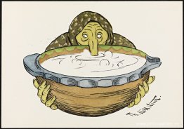 Guri med suppetrynet Guri med suppetrynet