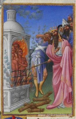 Los tres hebreos arrojados al horno de fuego Los tres hebreos arrojados al horno de fuego