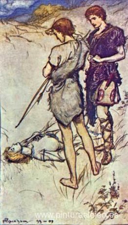 Los dos hermanos de Imogen luego la llevaron a un Shady Covert. Los dos hermanos de Imogen luego la llevaron a un Shady Covert.