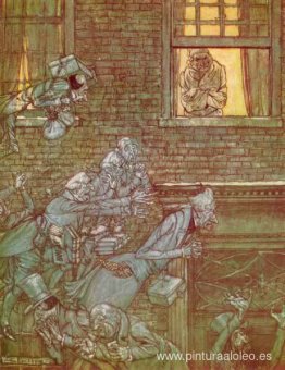 El aire estaba lleno de fantasmas, vagando de aquí para allá con El aire estaba lleno de fantasmas, vagando de aquí para allá con