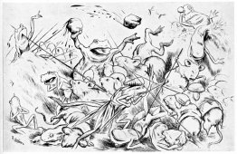 La guerra entre las ranas y los ratones 10 La guerra entre las ranas y los ratones 10