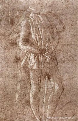 Estudio de dos figuras de pie. Estudio de dos figuras de pie.