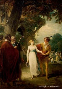 Un cuento de invierno', acto IV, escena 3, el catre del pastor Un cuento de invierno', acto IV, escena 3, el catre del pastor