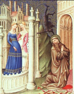 San Jerónimo tentado por bailarinas San Jerónimo tentado por bailarinas