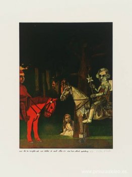 Peter Blake'y los dos caballeros se sentaron y se miraron sin ha Peter Blake'y los dos caballeros se sentaron y se miraron sin ha