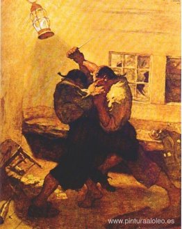 Pelea a cuchillo entre piratas Pelea a cuchillo entre piratas