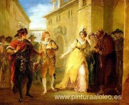 Una escena de la duodécima noche Una escena de la duodécima noche