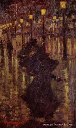 Ducha nocturna, París Ducha nocturna, París