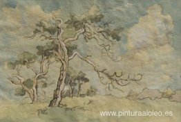árboles en un paisaje árboles en un paisaje