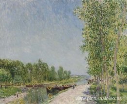A orillas del canal de Loing A orillas del canal de Loing