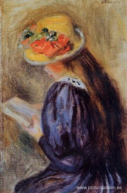 La pequeña lectora (Niña de azul) La pequeña lectora (Niña de azul)