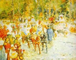 Lucha de flores en el camino Lucha de flores en el camino