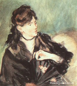 Retrato de Berthe Morisot Retrato de Berthe Morisot