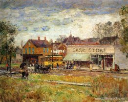 Fin de la línea del tranvía, Oak Park, Illinois Fin de la línea del tranvía, Oak Park, Illinois