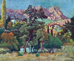 Alupka. parque turístico Alupka. parque turístico