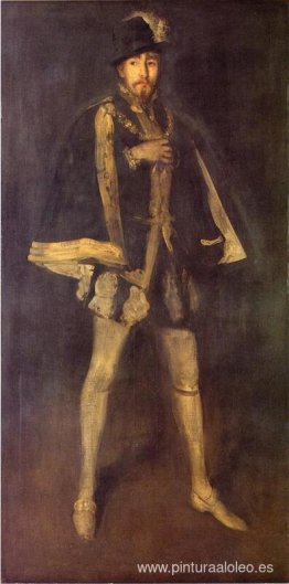 Arreglo en Negro, No. 3 Sir Henry Irving como Felipe II de Españ Arreglo en Negro, No. 3 Sir Henry Irving como Felipe II de Españ