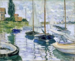 Barcos en reposo, en Petit-Gennevilliers Barcos en reposo, en Petit-Gennevilliers